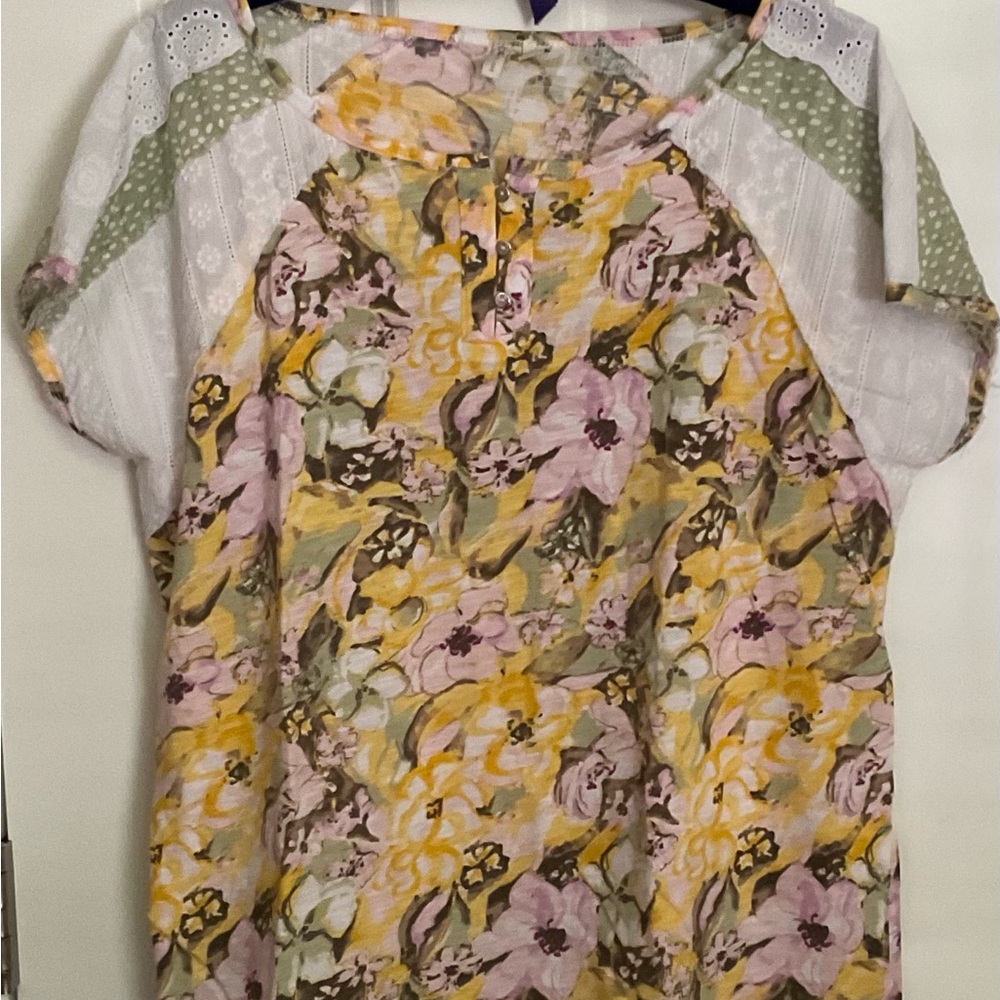 Cato Multicolor Floral Blouse